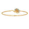 Sophisticated 18K Gold Bracelet