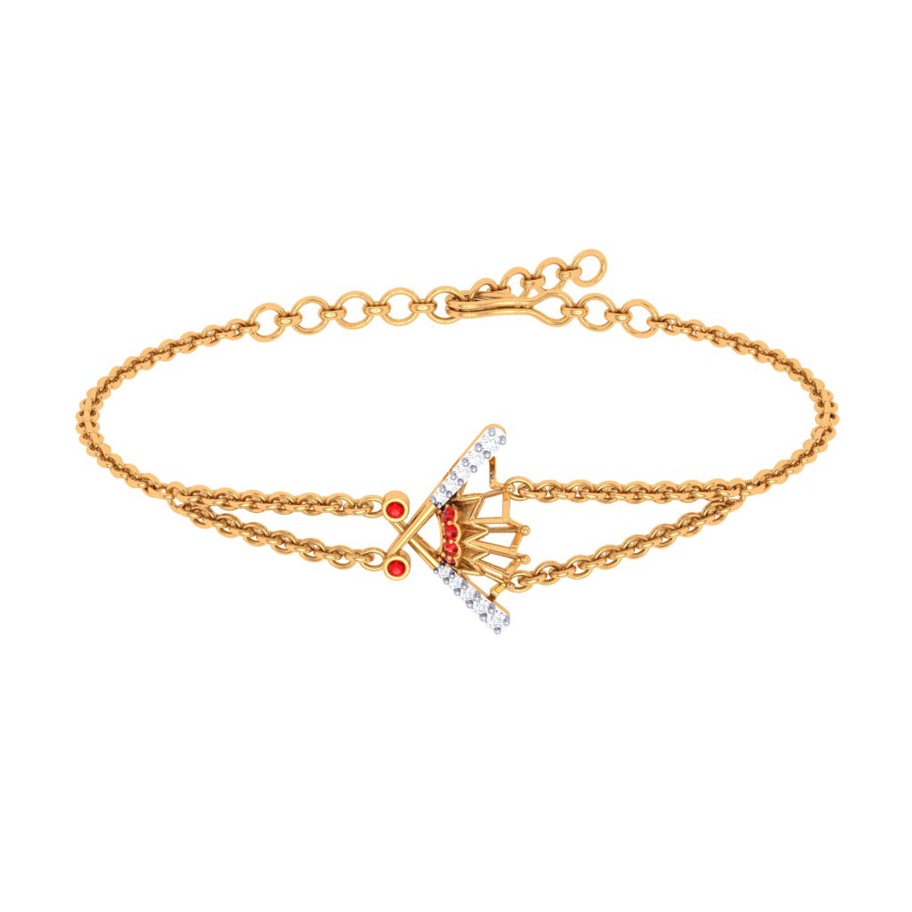 Auspicious Yellow Gold And Diamond Pendant