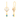 18K Monsoon Attraction Gold Diamond Earrings For Women 