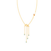 18k Unique Gold Motif Necklace from Online Exclusive Collection