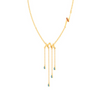 18k Unique Gold Motif Necklace from Online Exclusive Collection