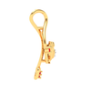 18KT Musical Note Bird Gold Pendant From Diamond Collection