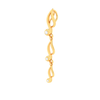 18KT Musical Note Drop Gold Pendant From Diamond Collection 