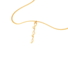 18KT Musical Note Drop Gold Pendant From Diamond Collection 