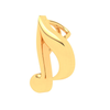 18KT Quaver Musical Note Gold Pendant From Online Exclusive Collection 