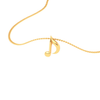 18KT Quaver Musical Note Gold Pendant From Online Exclusive Collection 