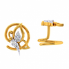 18KT (750) Yellow Gold and Diamond Nosepin for Women