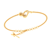 18KT Musical Note Gold Braclet From Diamond Collection 