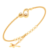 18KT Musical Note Gold Braclet From Diamond Collection 