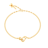 18KT Musical Note Gold Braclet From Diamond Collection 