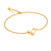 18KT Musical Note Gold Braclet From Diamond Collection 