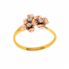 18KT (750) Yellow Gold and Diamond Ring for Women