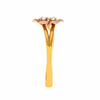 18KT (750) Yellow Gold and Diamond Ring for Women