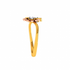 18KT (750) Yellow Gold and Diamond Ring for Women