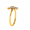 18KT (750) Yellow Gold and Diamond Ring for Women