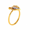 18KT (750) Yellow Gold and Diamond Ring for Women