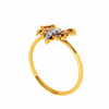 18KT (750) Yellow Gold and Diamond Ring for Women