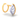 18KT Diamond Shape With Three White Stones Gold Nosepin From Diamond Collection