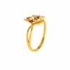 18KT (750) Yellow Gold and Diamond Ring for Women