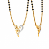 18KT (750) Yellow Gold and Diamond Pendant for Women