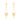 18K Diamond Earrings with a uniquely designed hanging flower from Diamond Collection