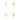18K Gold & Diamond Hanging Earrings in the shape of Flower from Diamond Collection