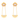 Flower-shaped 18K Gold & Diamond Hanging Earrings from Diamond Collection