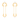 18K leafy design drop style diamond earring from\
Diamond Collection 