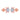 18k (750) Rose Gold and Diamond Stud Earrings for Women
