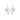18k (750) White Gold and Diamond Stud Earrings for Women