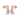 18k (750) Rose Gold and Diamond Stud Earrings for Women