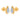 18k (750) Yellow Gold and Diamond Stud Earrings for Women