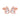 18k (750) Rose Gold and Diamond Stud Earrings for Women