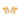 18k (750) Yellow Gold and Diamond Stud Earrings for Women