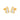 18k (750) Yellow Gold and Diamond Stud Earrings for Women
