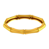 Bamboo-designed 18K gold ring 