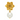 Charming 18k Gold Pendant Flower Motif and Pearl Drop from PC Chandra 