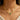 Zevrissa Green Teardrop 22KT Gold Necklace and Earring Set for Women