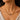 Ciravelle Interlocking Circle Blue Stone 22KT Gold Necklace and Earring Set for Women