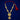 Pankhlekha 22KT Gold Fan Motif Long Necklace and Earring Set for Women