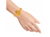 Beautiful Round Shape 22K Gold Bangle With Intricate Details