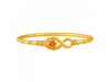 22K Floral Gold Nowa in the shape of Infinity loop 