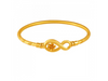 22K Floral Gold Nowa in the shape of Infinity loop 