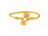 22K Gold Nowa in the shape of Floral Petal