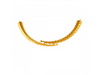 22k Round gold choker with intricate craftsmanship