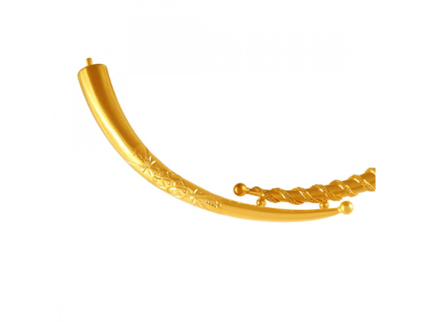 Renewed Elegance 22k Gold Hasli Designer Jewellery Set