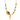 Exclusive Chic 22k Gold Necklace and Earring Jewellery Set with Pearls