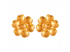 Mesmerising 22K Floral Gold Stud Earrings