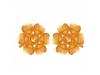 Mesmerising 22K Floral Gold Stud Earrings