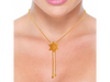 Alluring Floral 22K Gold Traditional Necklace